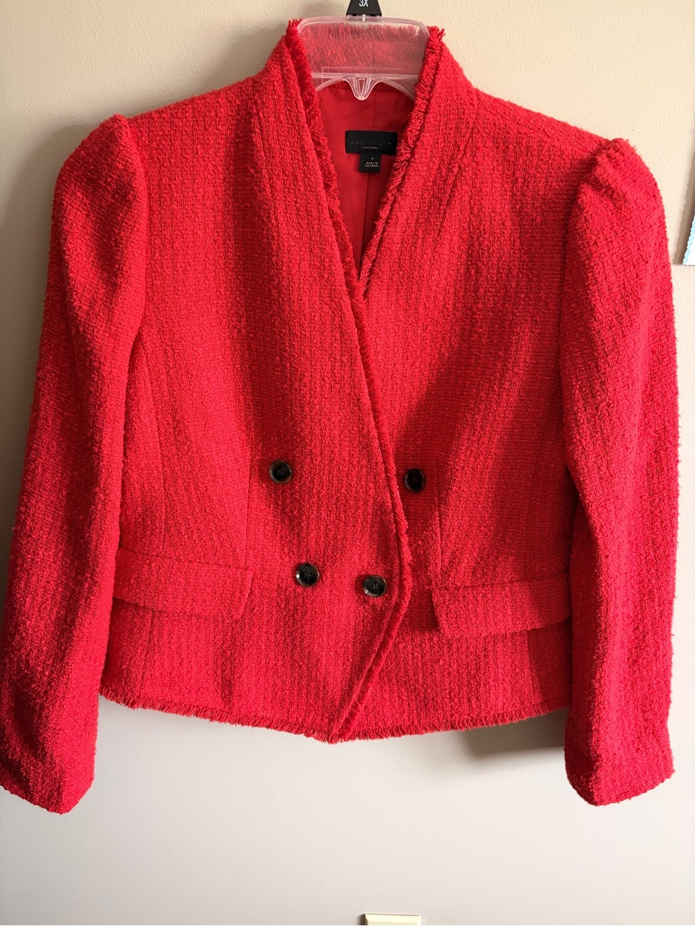 Worn once! ❤️ Anne Taylor Factory Women’s Jacket | Size 4